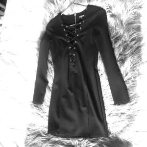 Fashion nova mini black dress